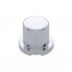 (10/PACK) CHROME PLASTIC 11/16" x 15/16" FLAT TOP NUT COVER