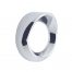 (CARD) CHROME PLASTIC SMALL GAUGE COVER W/ VISOR - UNIVERSAL