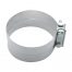 (BULK) STAINLESS STEEL 6" EXHAUST CLAMP W/ HARDWARE