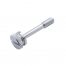 (5 /CARD) CHROME PETERBILT 357 DASH SCREW - PLAIN