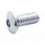 (2/CARD) CHROME WINDOW CRANK SCREW