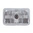 (BOX) 165mm CRYSTAL RECTANGULAR HEADLIGHT (HIGH & LOW BEAM) - 9007