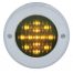 (CARD) CHROME PLASTIC 2 1/2" MIRROR LIGHT BEZEL