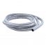 (PACK) 72" CHROME PLASTIC WIRE LOOM - ¹ 3/8"
