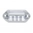 (CARD) CHROME 4 WHITE LED UTILITY/LICENSE LIGHT