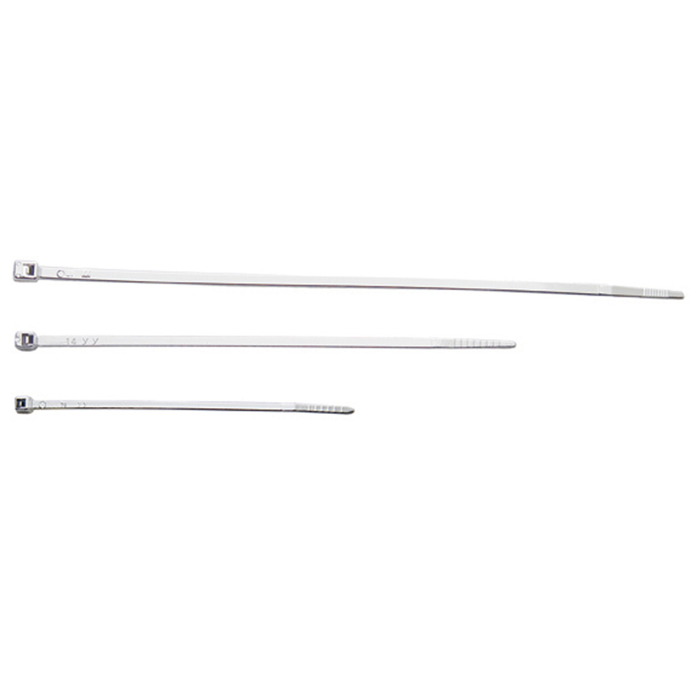 (10/PACK) 8" CABLE TIE - CHROME