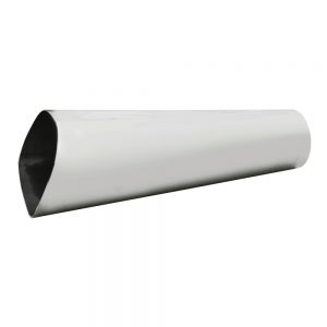 (BULK)STAINLESS STEEL 2 1/2" OVAL EXHAUST TIP