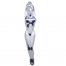 (BULK) CHROME NUDE LADY GRAB HANDLE