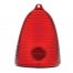 1955 CHEVY PASSENGER CAR TAIL LIGHT LENS WITH GUIDE LETTERING