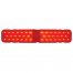 (CARD) 40 RED LED 1967 CHEVY CAMARO RS TAIL LIGHT-RED LENS
